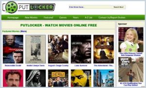 Putlockers - Online Streaming Site