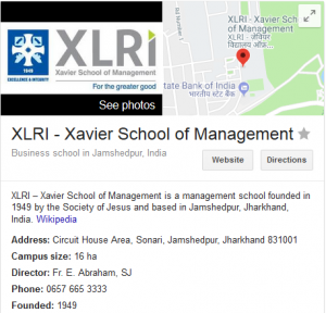 XLRI - Xavier School of Management, Jamshedpur