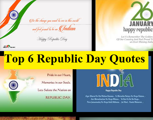 Top 6 Happy Republic Day 2024 Quotes in Hindi & English