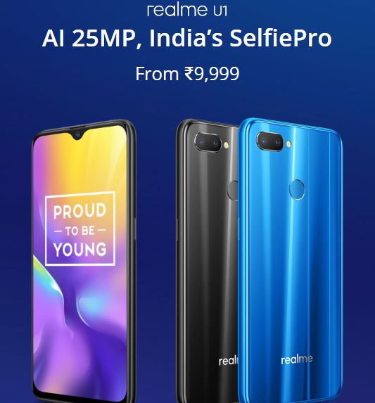 Realme U1 mobile under 10000